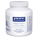 Pure Encapsulations Magnezyum (Citrate/Malate) - PErient Utilization, Energy, Bones & Heart Health* - Magnezyum Citrate & Malate - 180 Capsules