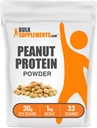 BulkSupplements.com Peanut Flour Protein Tozu - Beffated Peanut Flour, Peanut Protein Flour, Gluten Free, 30g per Service, 1kg (2.2 lbs) (Pazarlamada 1kg (2.2 lbs)
