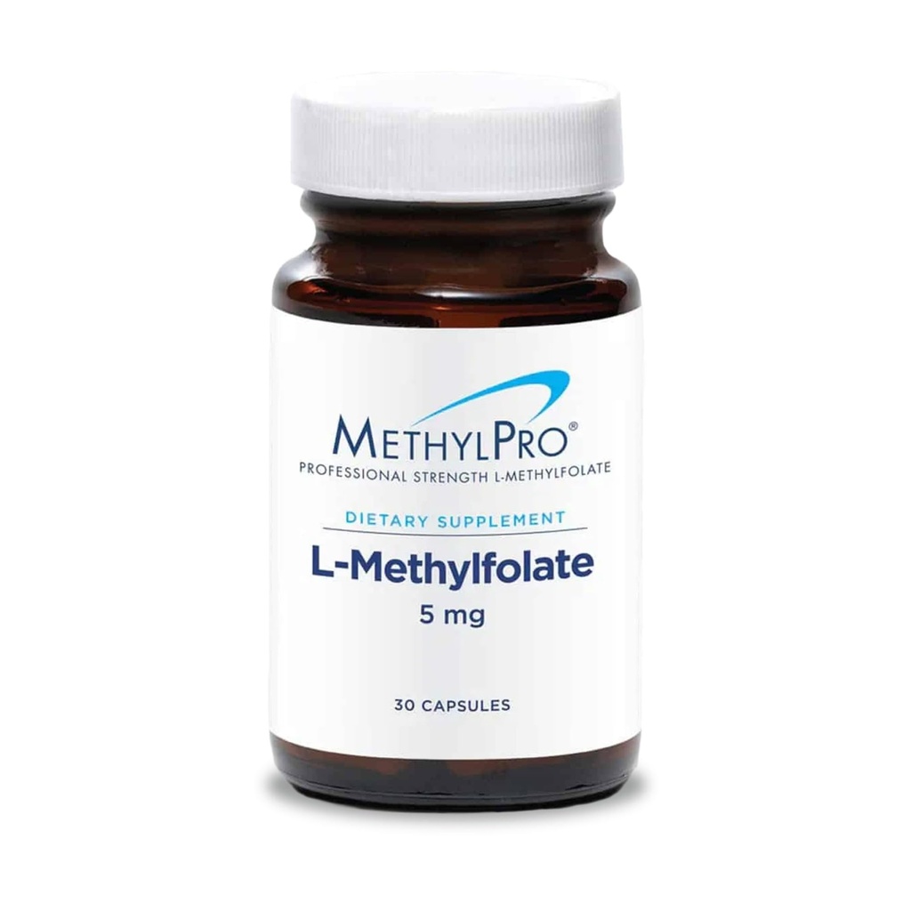 TorchPro L-Methylfolate 5 mg - Sağlıklı Bir Zihin Başlıyor - Methylfolate için Active Folate for Methylfolate 5 mg - 30 Hizmet - 30 Capsules