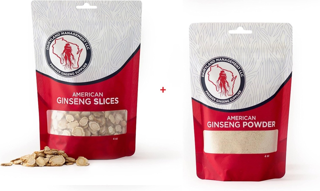 Dairyland American Clooney Slices and Toz - 4 oz Pack Her bir Wisconsin BTC - Farmer'den Tüketiciye Doğrudan 西洋参