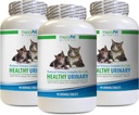 Kedi UTI Supplement - CAT Sağlıklı Urinary Kompleks - UTI Çözüm - Doğal Formula - Anti - kedi Urinary Incontinence - 3 Şişe (270 Tablet)