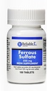 Demir Supplement Ferrous Sulfate 325 mg Tarafından güvenilir 1 | Kadınlar ve Erkekler için Demir Pilleri | Biremi ve Demir Eksikliği | Şişe Tabletleri Şişede 100 Demir Tablet
