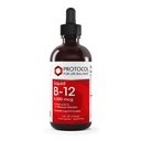 PROTOCOL FOR LIFE BALANCE Liquid B-12 5.000 Live - Nervous System Support - B Vitaminleri ile - Süt Free & Vegan Vitamin B Sıvı - 4 fl ozz