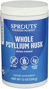 Genric Sprouts Organic Whole Psyllium Husk - 12 oz