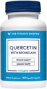 The Shoppe Quercetin with Bromelain, Antioksi That Supports Ahealth Immune for All Seasons (180 Capsules)