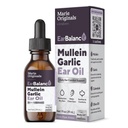 Marie Originals Natural Ear Oil Drops | Mullein Garlic Oil Ear Drops for Enfeksiyon Önleme, Herbal Ear Ache Drops for Yetişkinler, Çocuklar & Evcil hayvanlar, Soothes Ear Pain & Wax Removal, Earache Remedies (1 Pack)