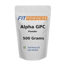 Alfa-GPC Toz 500 Grams, Non-GMO Alfa GPC Supplement Choline Toz, Vegan, Üçüncü Parti Test Edildi, Pre-Workout, Memory and Focus, with Scoopop