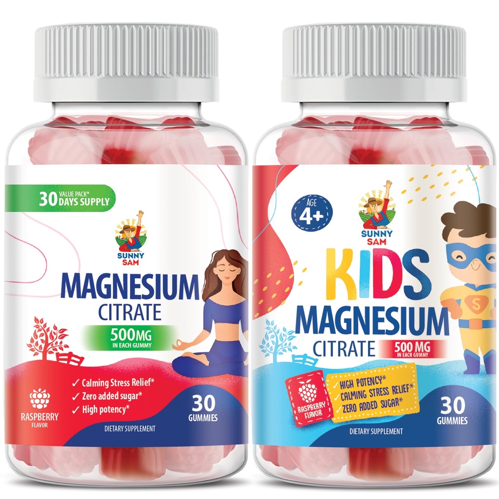 Çocuklar için Magnezyum Gummies - 500 mg ve yetişkinler için Magnezyum Gummies - 500 mg .Calm Magnezyum Chews - Magnezyum Citrate Chewable Supplement for Mood & Muscle Support