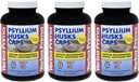 Yerba Prima Psyllium Husks Caps - 180 caps (Pack of 3) - Doğal Fiber Supplement - Kolon Temizleme - Non-GMO Gluten Ücretsiz