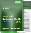 Gorani NAD+ Tamam 900MG, Nicotinamid Riboside, Liposomal Resveratrol, Quercetin (1)