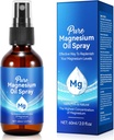 Saf Magnezyum Yağı,% 100 Doğal yapıştırıcı, 60 ml Organik Topical Magnezyum