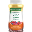Nature's Bounty Çinko Gummies, Immune Support Gummies, Supports Skin & Antioxy Health, Karma Berry, 30 mg, 120 Count
