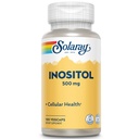 SOLARAY Inositol 500 mg Capsules | Sağlıklı Beyin, Cardiovascular, Nervous System Function ve Mood | Non-GMO, Vegan | 100 VegCaps