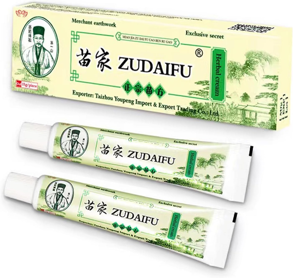 2 Apple Herbal Eczema Cream, Eczema Relief Ointment for Full Body Itching, Kuruness, Redness, Acne, Pimples, Blisters, Crusting, Flaasking ve Hassas Skinler