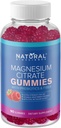 Yetişkinler için Magnezyum Gummies - 500 mg Supplement, Sugar-Free High Abxia Magnezyum Citrate Gummies, Vegan Anti-Stress Gummies, Sleep & Relaxation için Magnezyum, 90 Gummies
