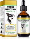 Natural Yeast Infection Treatment for Dogs, Dog Yeast Infection Treatment, Dog Allergy Relief, Itch and Immunity Relief, Improves Coat & Skin, Dog Herbal Supplement, 2 oz