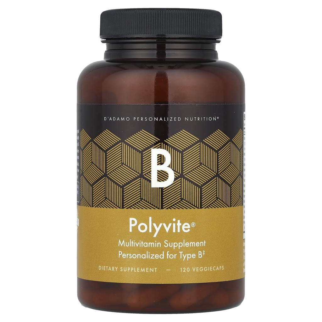 D'Adamo Kişiselleştirilmiş Beslenme - Polyvite B 120 vcaps
