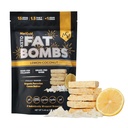 MariGold Hua Fat Bombs - Lemon Coconut - Low Carb, Collagen Rich, Grass-fed Ghee, Organik Cocoa Butter, Gluten-Free, Non-GMO (1 çanta, 5 hizmet)