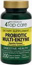 Probiyotik Multi-Enzymes with Prebiyotiks and Probiyotik Acidofilius for Digestive and Gut Health, Meal-time rahatsızlığı ve Bloating'dan yardım edin. Diyet Supplement, 200 Kont.