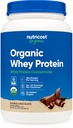 Nutricost Organik Whey Protein Yoğunluğu, Çift Çikolata Flavored, (2LBS) - Gluten-Free, Non-GMO