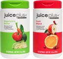 SuPlus+ Meyve ve Sebze Yemekleri: Katı Beslenme Vakfı için - 20 Meyve ve Veggies Plus Plant Nutrients ile Aile Sağlığını Güçlendirmek - Prepacked 2 Şişe (60 Veg)