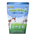 Grass-Fed Whey Protein Powder for Immune Vitality, Natural Flavor 2.5lbs (56 Servings), 15g Protein Per Serve, Vital Whey, Clean Holistic, Wellness Nutrition