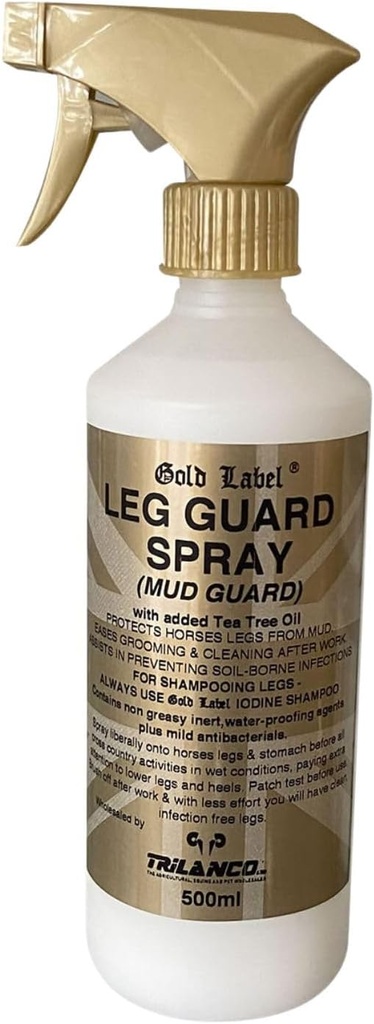 Leg Guard Spray, Atlar için, Gold Label, Mud İlgili Koşulları, 500 ml Sprey
