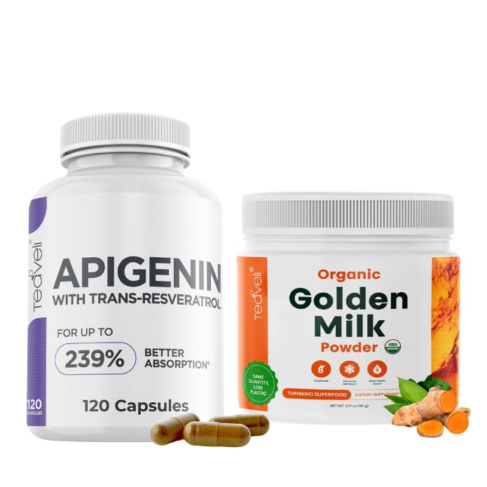 The Sleep Like A Baby Sche with Golden Milk and Apigenin - Vegan Dostu, Non-GMO