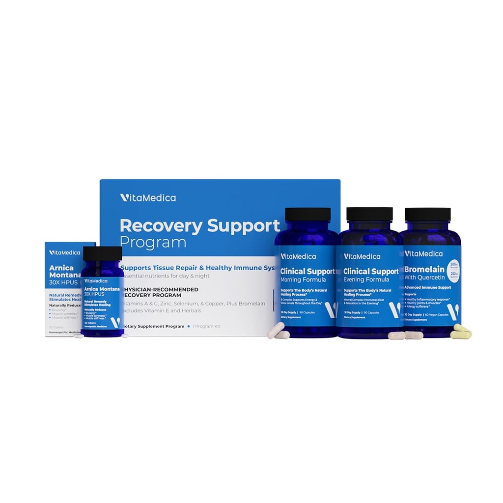 VitaMedica | Arnica Montana 30X + Bromelain with Quercetin + Klinik Destek Formula Sche