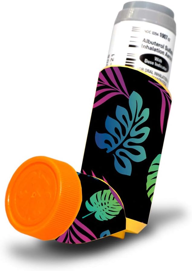 CanySkins Skin for Proventil HFA Asthma Inhaler - Sherbet Palms | Koruyucu, Dayanıklı ve Benzersiz Dyson Decal sarma Kapak | Uygulanmak için Kolay, Kaldırın ve Değiştirin