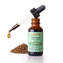 Lovita Bee Propolis Sıvı Ekstraksiyon 500 mg, 5:1 Giysileri% 18 Bioflavonoyaklar, Alkol Özgür Antioksi, Immune Support & Throat Soothing, Gluten-Free, Non-GMO, 1 Fl Oz (30 mL), 30 Day Supply