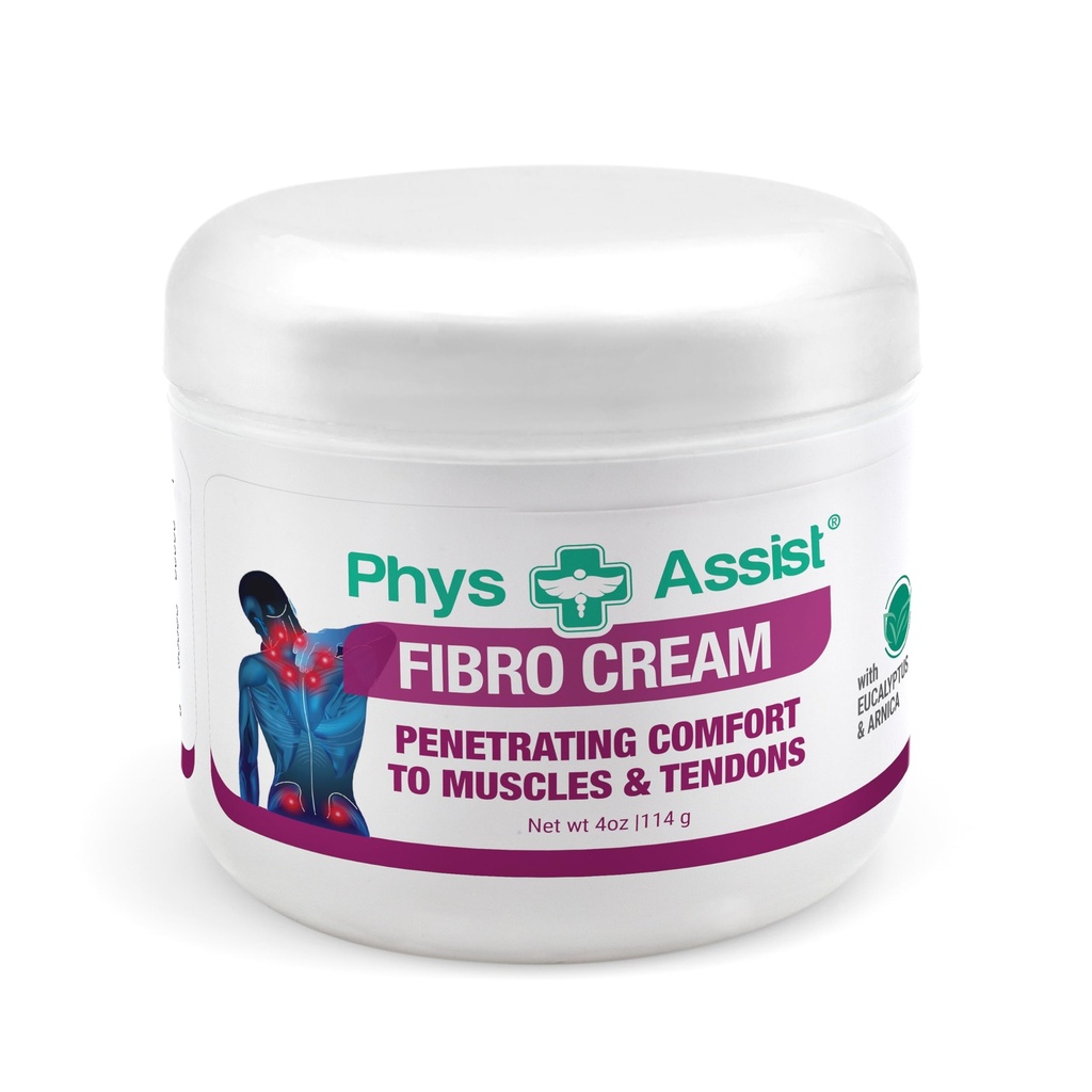Fibromiyalji Cream – Doğal Botanik Soothing ve Soğutma, 4 oz jar.