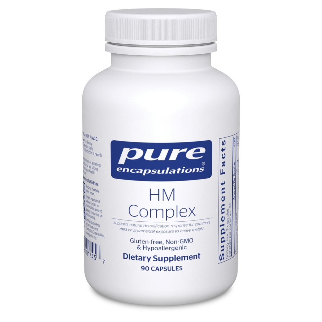 Pure Encapsulations HM Kompleksi | Body's Natural Detoxification Process* | 90 Capsules