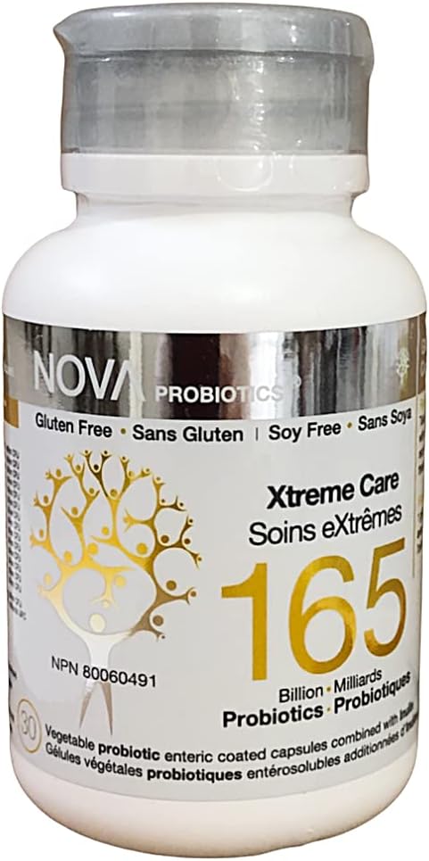 NOVA Probiyotiks Multi-Strain Xtreme Care 165 Milyar Probiyotiks per Capsule-30 VCaps