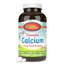 Carlson - Kid's Chewable Food, 250 mg, Highly Absorbable, Bone & Teeth Support, Optimal Wellness, Natural Vanilla Flavor, 120 Tablet