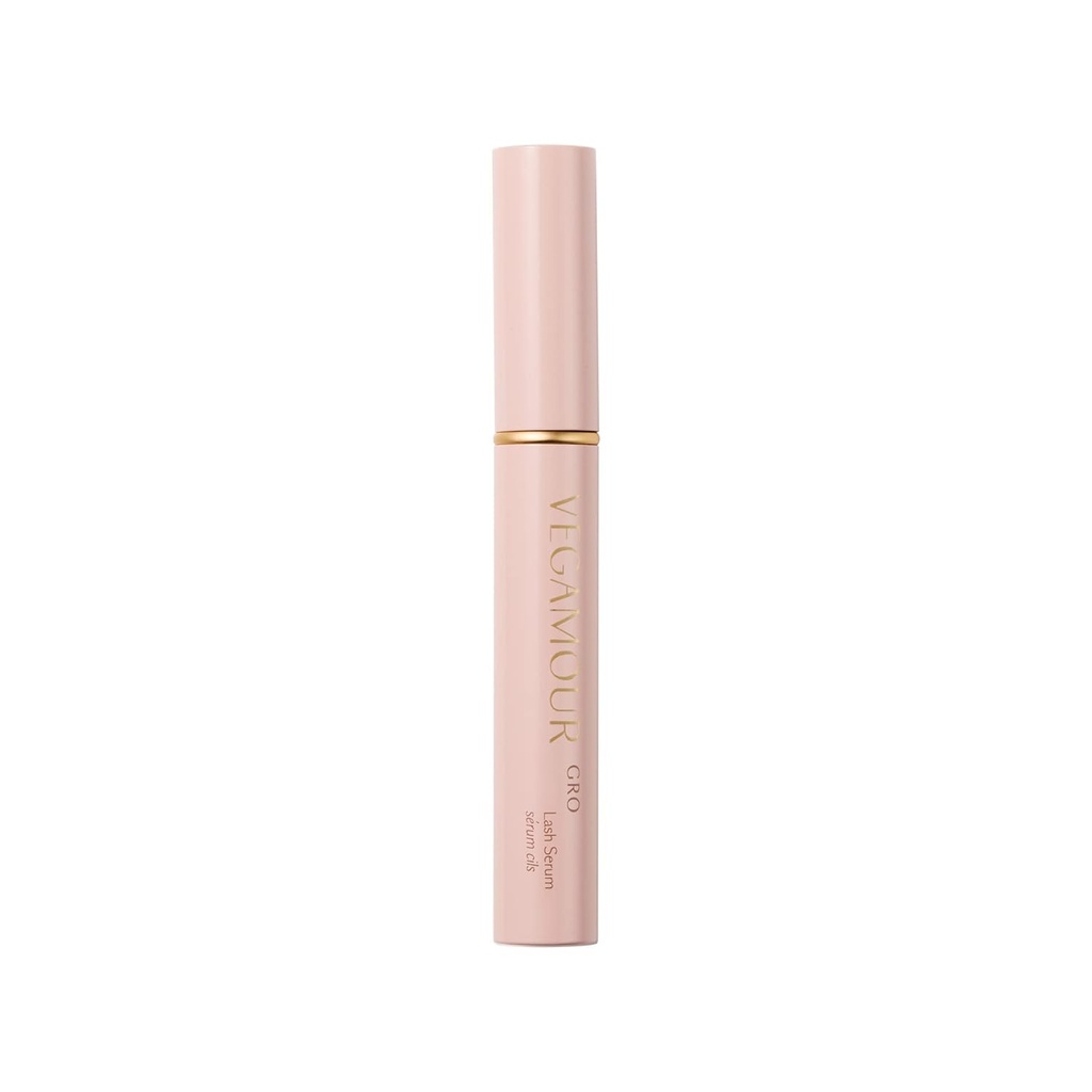 VEGAMOUR GRO Lash Serum, Eyelash Enhancer, Vegan Eyelash Serum for Fuller, Thicker Looking Lashes in as Soon as 30 Days, 3 ML