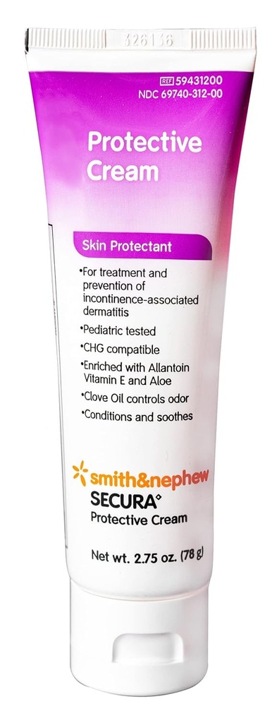 Smith & Nephew Skin Korumak Secura 2.75 oz. Tube Cream (#59431200, Sat Parça)