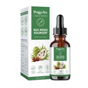PUFFIAIR Soursop (Graviola) & Sea Moss Sıvı Hücre Desteği ve Rejenerasyonu için Geri Döndüm, Immune Boost, Relax, Liver ve Sleep, Herbal Extract, Sugar/Gluten Free, Natural Flavor, 2 Fl Oz/60 ml