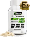 Shebolab Horny Goat Weed Extract, Standardized to 10% Icariin, 250 mg x 120 Capsules (AKA Epimedium, Barrenwort, Bishop's Hat, Peri Wings, Yin Yang Huo)
