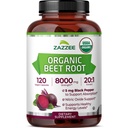 Zazzee USDA Organik Arıt Kök 8000 mg Güçlü 20:1 Ekstraksiyon, 120 Vegan Hızlı Yayın Kapsülleri, Gelişmiş Aborpsiyonlar, Destekler Nitrik Çimento Üretimi, ABD'de Yapılmış, ABD'de Yapılan