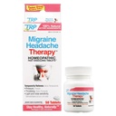 Relief Products Migrane Headache Therapy - 100% Doğal Active Malzemeler - Soothes Throbbing, Basınç, Işık Hassaslığı, Migraines - Hızlı Dissolve Tabletler - 50