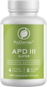 Kosher APD III Probiyotik Supplement, Destekler Occasional Constipation, Diarrhea, Gas & Bloating, 5 Milyar CFUs Bakım 100 Vegetarian Capsules