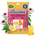 Ricola Honey Lemon, Echinacea Cough Drops, 45 Kont, Delicious Throat Relief & Care, Oral Anesthetic, Doğal Flavoreded