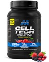 MuscleTech Kretine Monohidrat Toz Hücre-Teknolojik Kreatin Cömertine Cömertine Cöpücük Kadın Kas Yapı Supplements Meyvesi, 3 lbs (27 Serv)