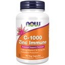 Şimdi Gıdalar Tamamlıyor, C-1000 & çinko Immune, Mevsimlik Destek Formula*, Antioksi Koruma*, 90 Veg Capsules