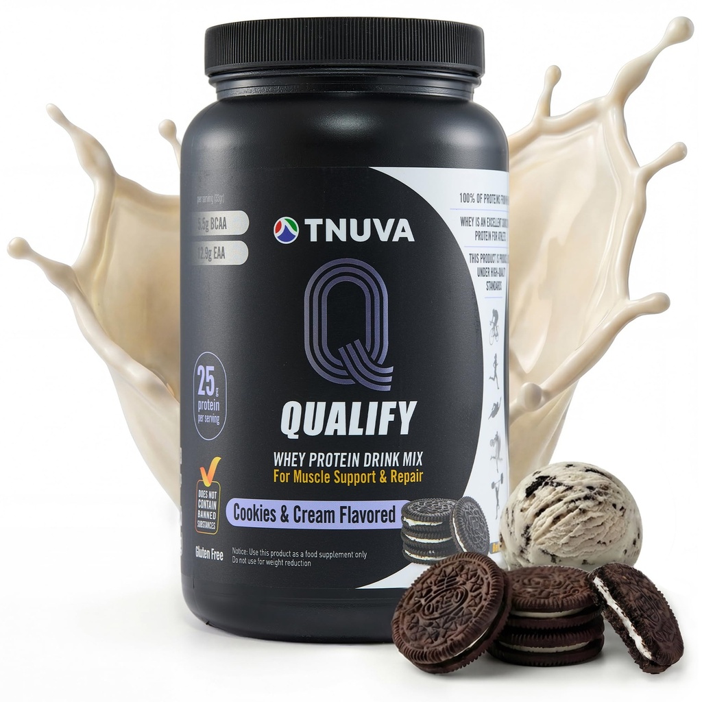 Çerezler ve krem protein Toz. 25g Protein Shake Toz Post Workout Recovery, Smoothie & Baking için. Gluten & Sugar Free, Highly Kosher, Amino Asitler (5.5g BCAA, 2.7g Leucine), 23 Hizmet