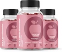 (3 Pack) Svelte ACV Gummies Gelişmiş Formula, Svelte Gummies 1000 mg, 180 Count