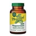 MegaFood Magnezyum Glycinate, Citrate, Malate 300 mg Supplement - Highly Absorbable Blend to Support Heart, Nerve Health & Relaxation, Triple Magnezyum Kompleksi, 60 Capsules (30 Hizmet)