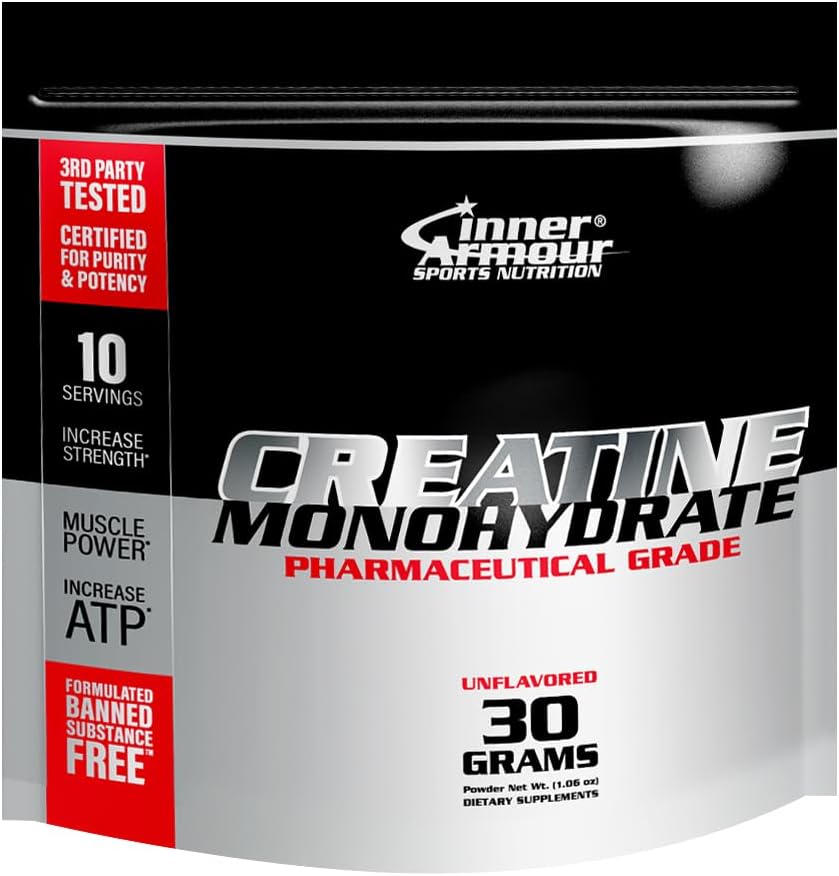 Mikronized Tinatine Monohidrat Toz - Kas Güçlü & Endurance - Hızlı Deyim, Flavor-Free, Vegan Fitness Supplement, Keto Friendly - 30 gr veya 10 Hizmet