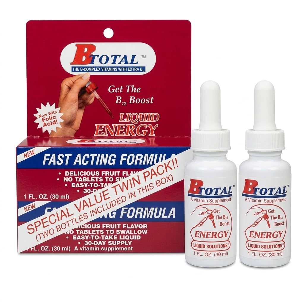 The B-Total Solution - Sublingual B Vitamins - Twin Pak